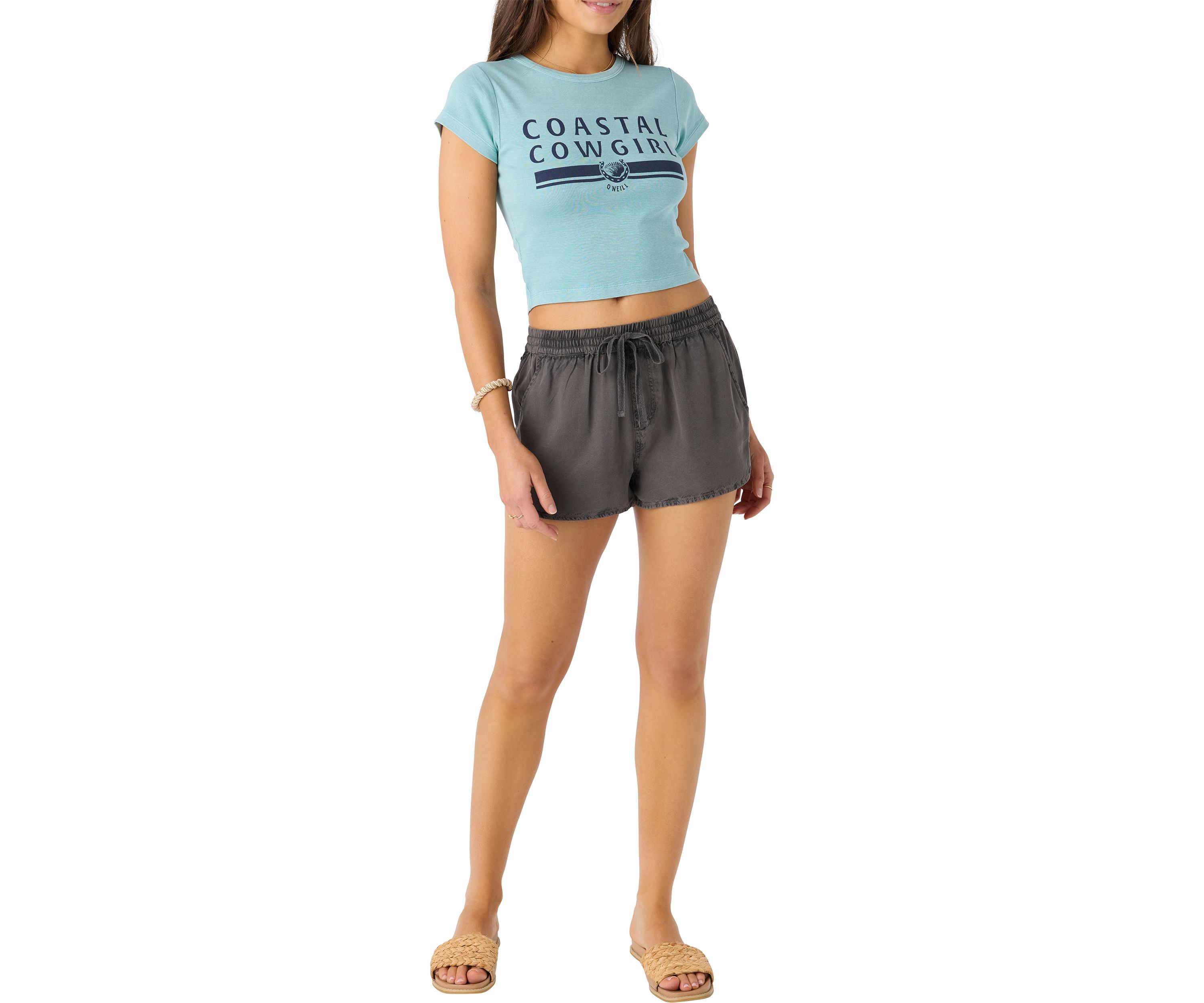 Womens Coastal Cowgirl Graphic T-Shirt 