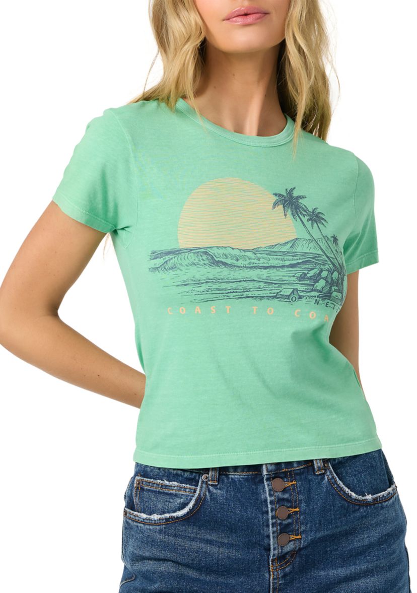 Womens Lifes Swell Graphic T-Shirt 