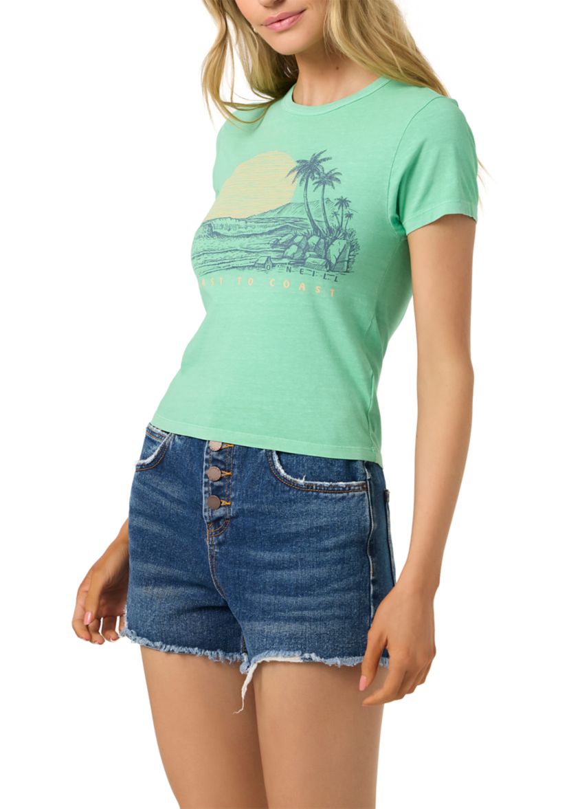 Womens Lifes Swell Graphic T-Shirt 