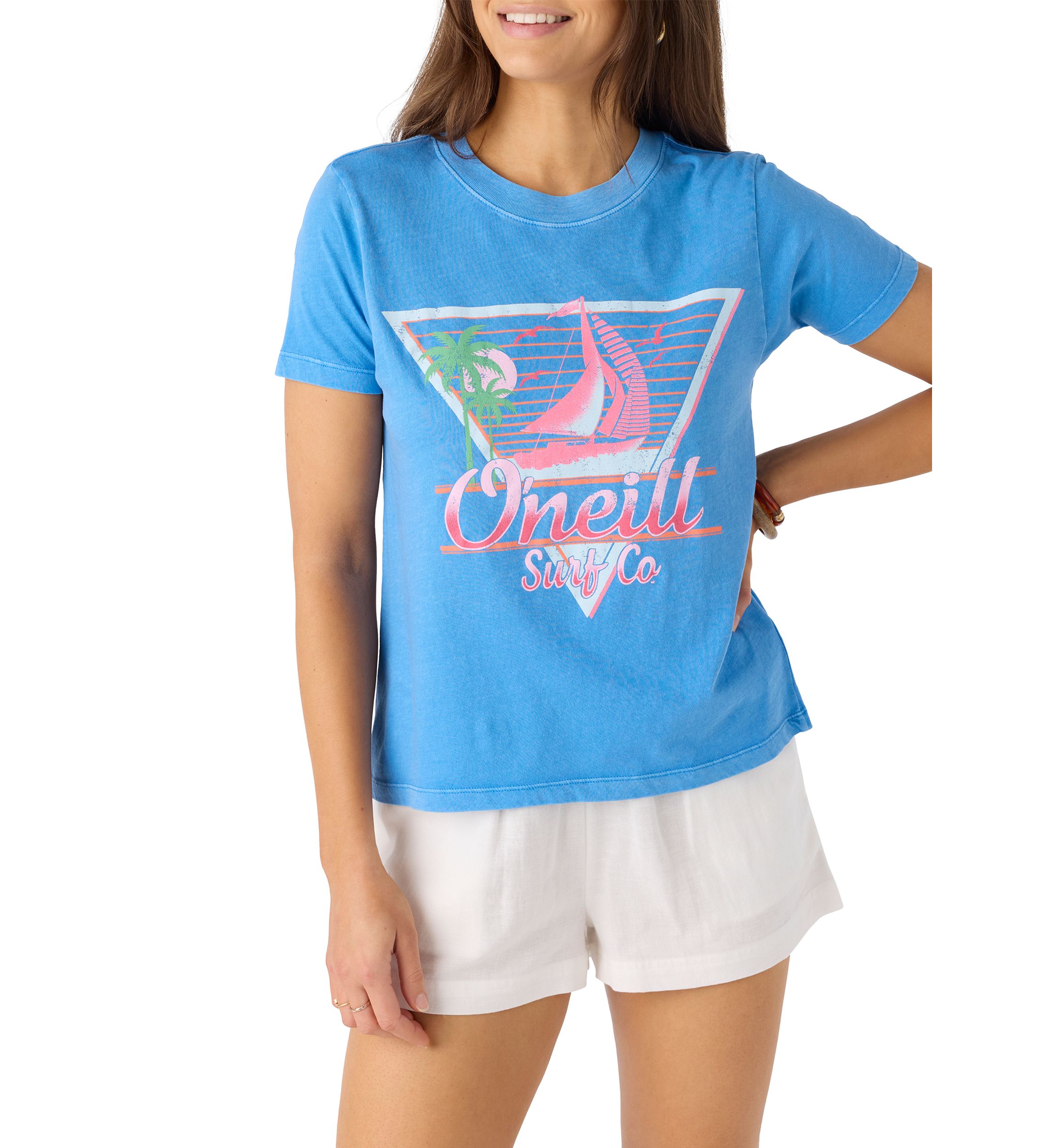 Womens Sunset Seeker Graphic T-Shirt 