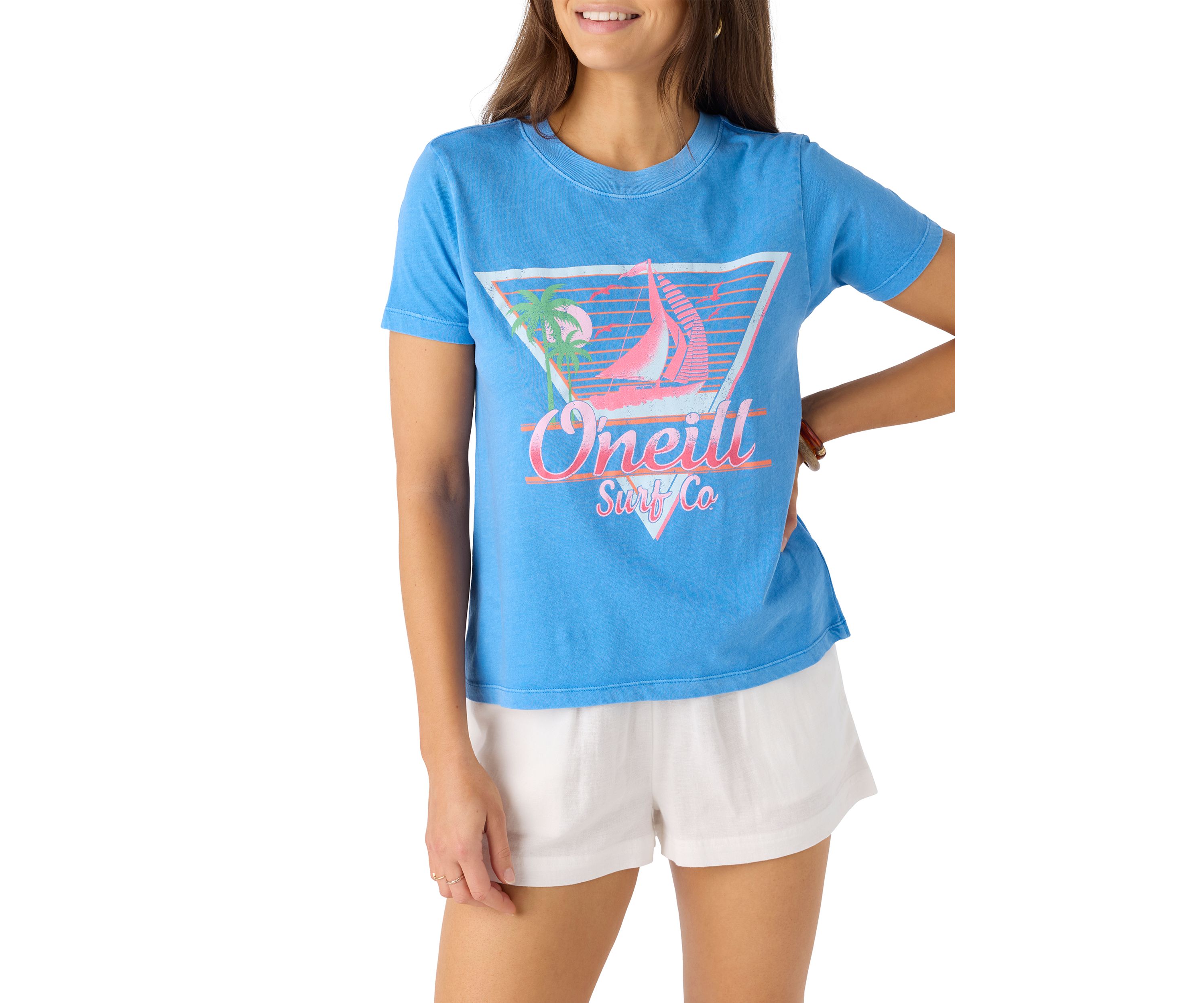 Womens Sunset Seeker Graphic T-Shirt 