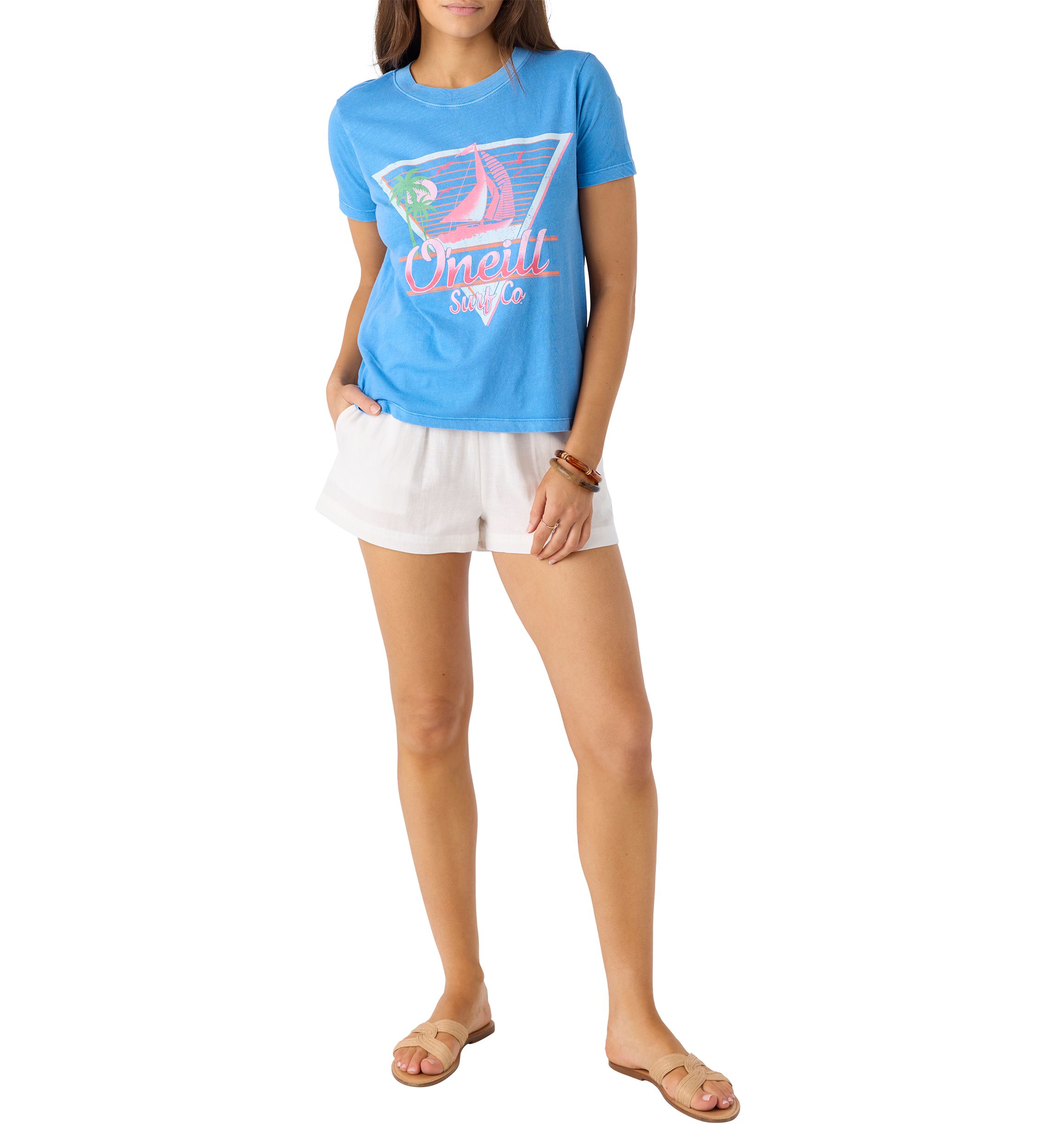Womens Sunset Seeker Graphic T-Shirt 