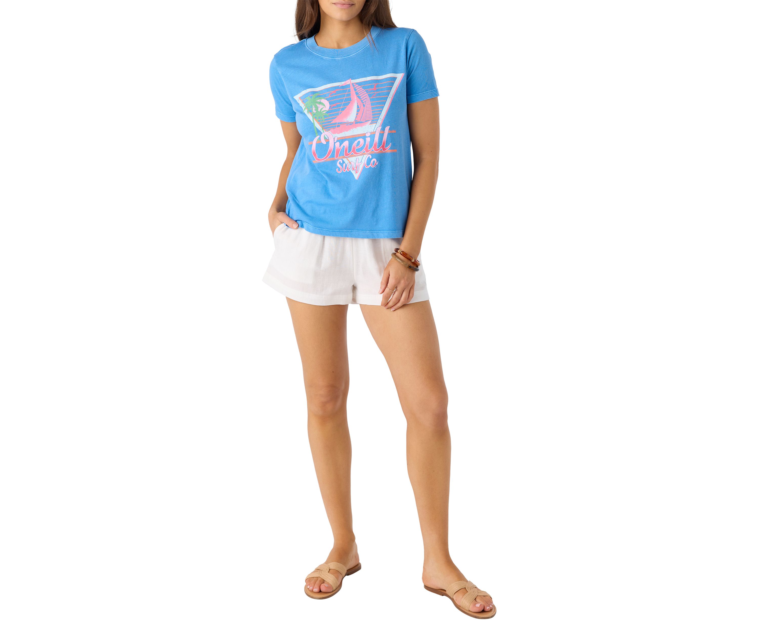 Womens Sunset Seeker Graphic T-Shirt 