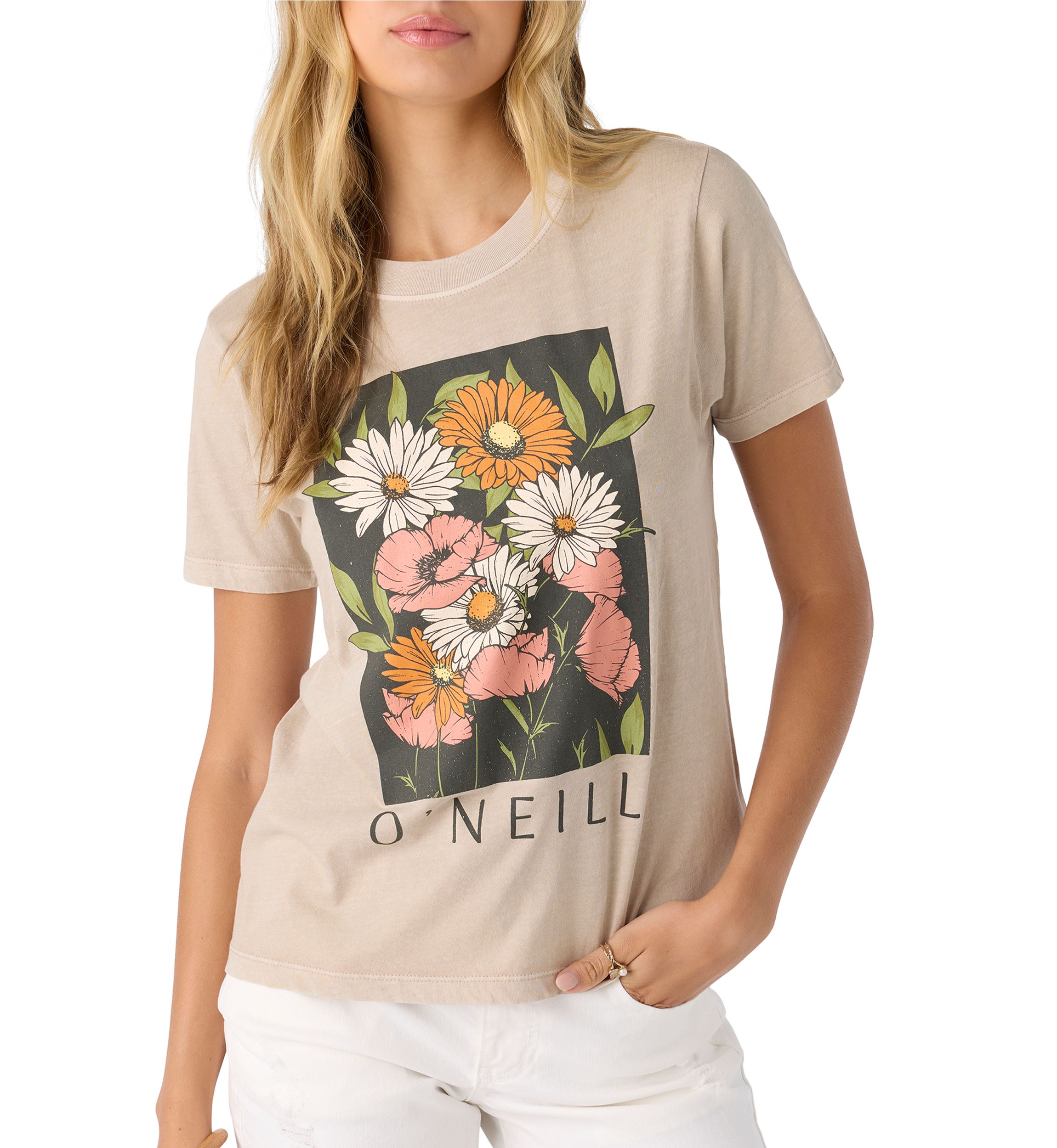 Womens Heritage Daisy Graphic T-Shirt 