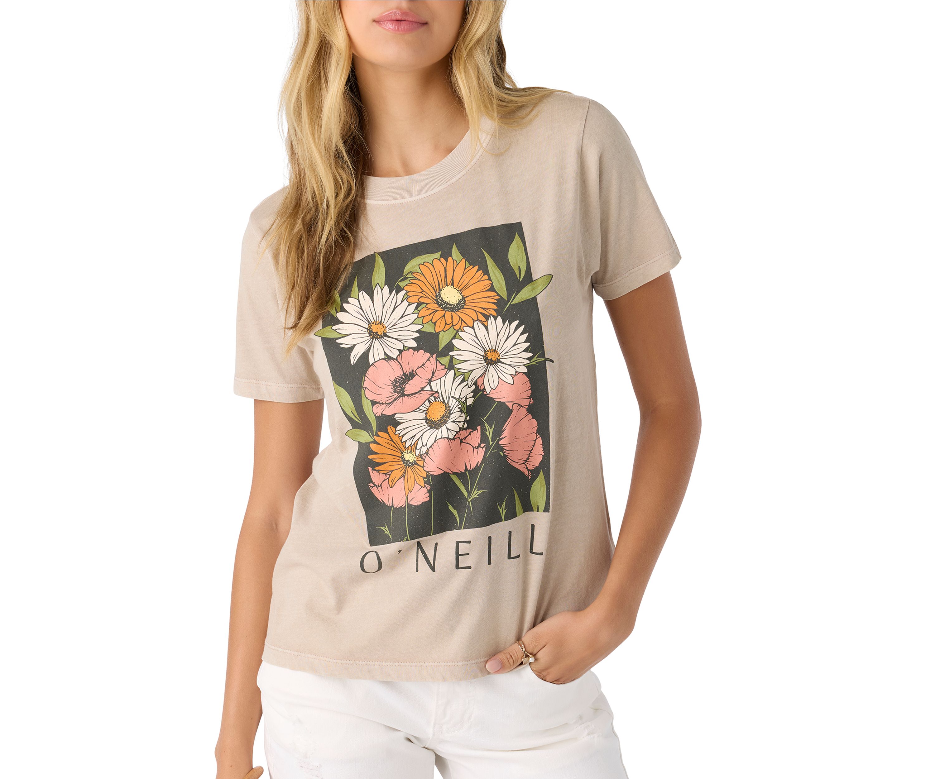 Womens Heritage Daisy Graphic T-Shirt 