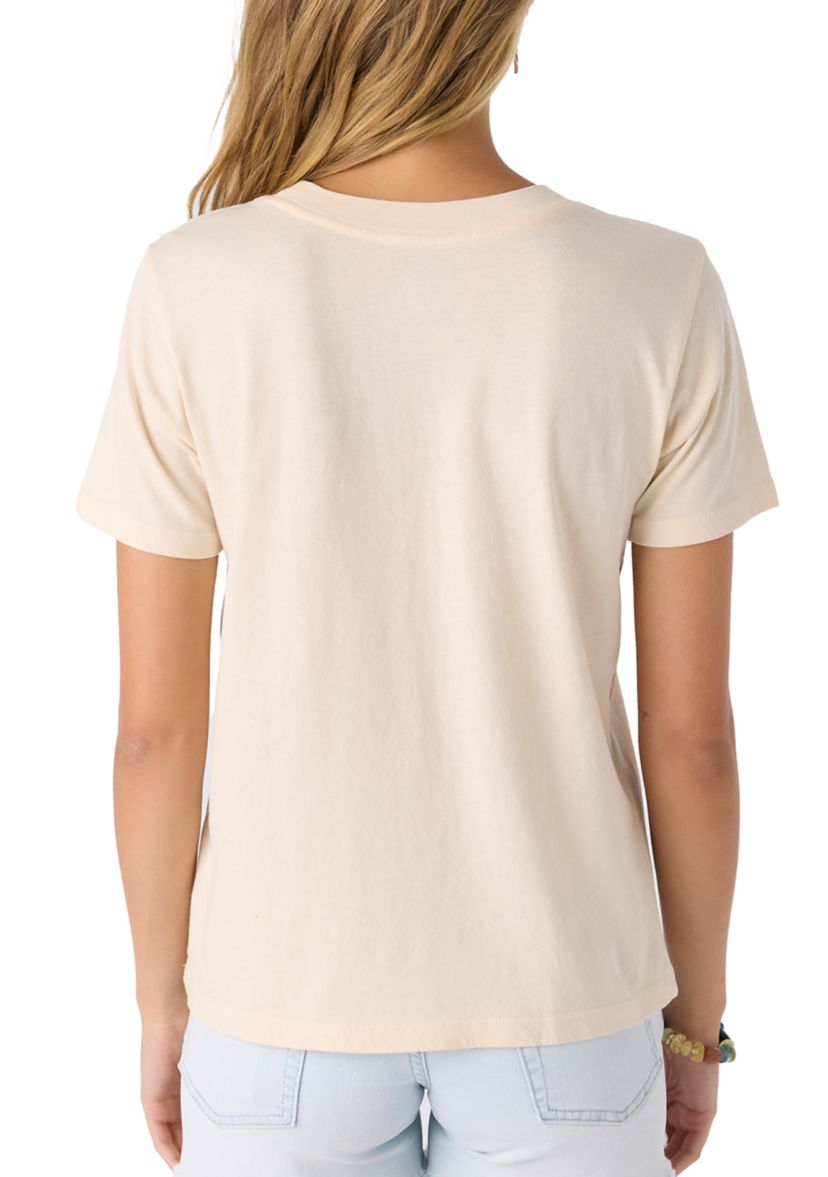 Womens Coastal Paradise Graphic T-Shirt 
