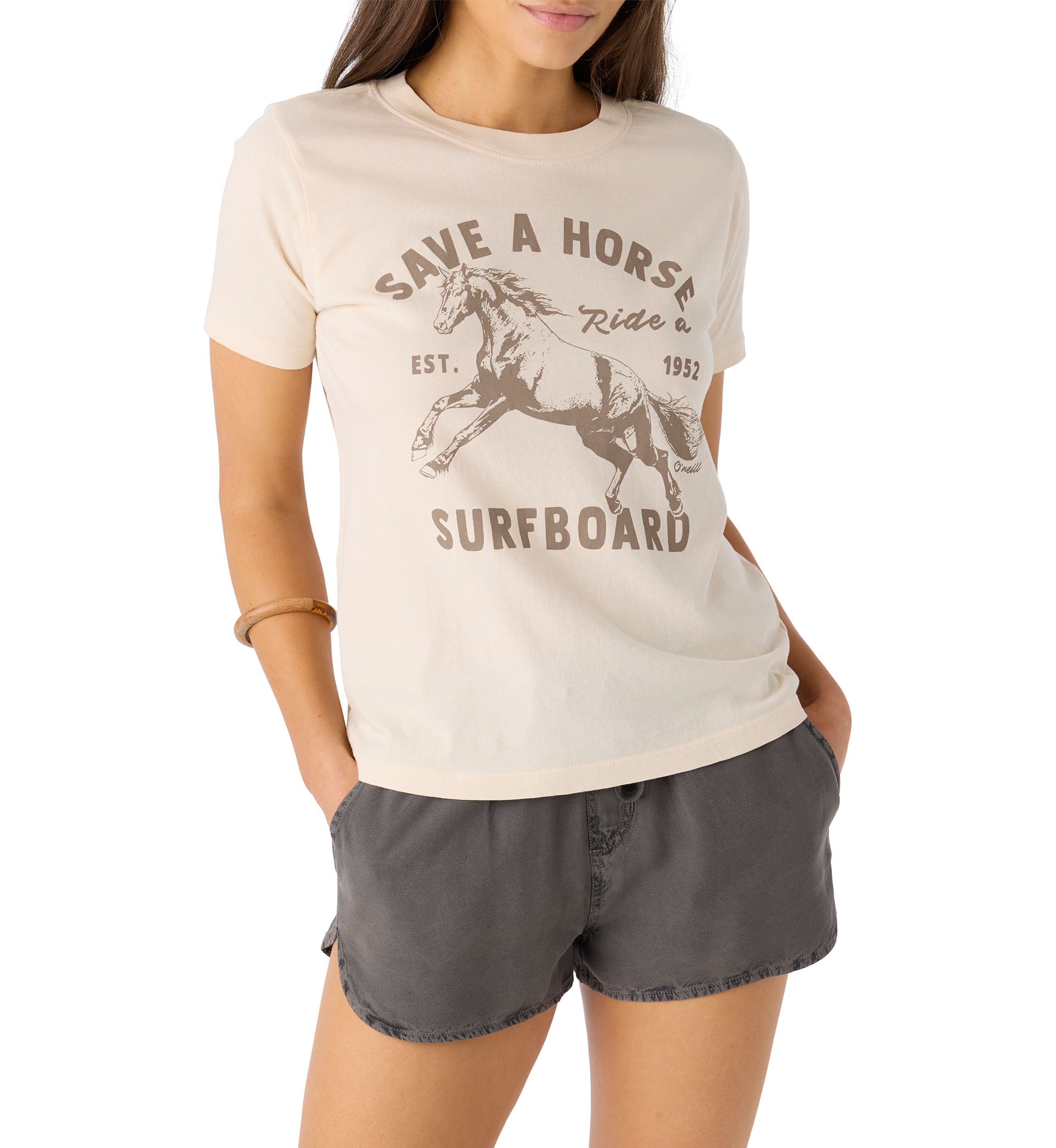Womens Save a Horse Graphic T-Shirt 