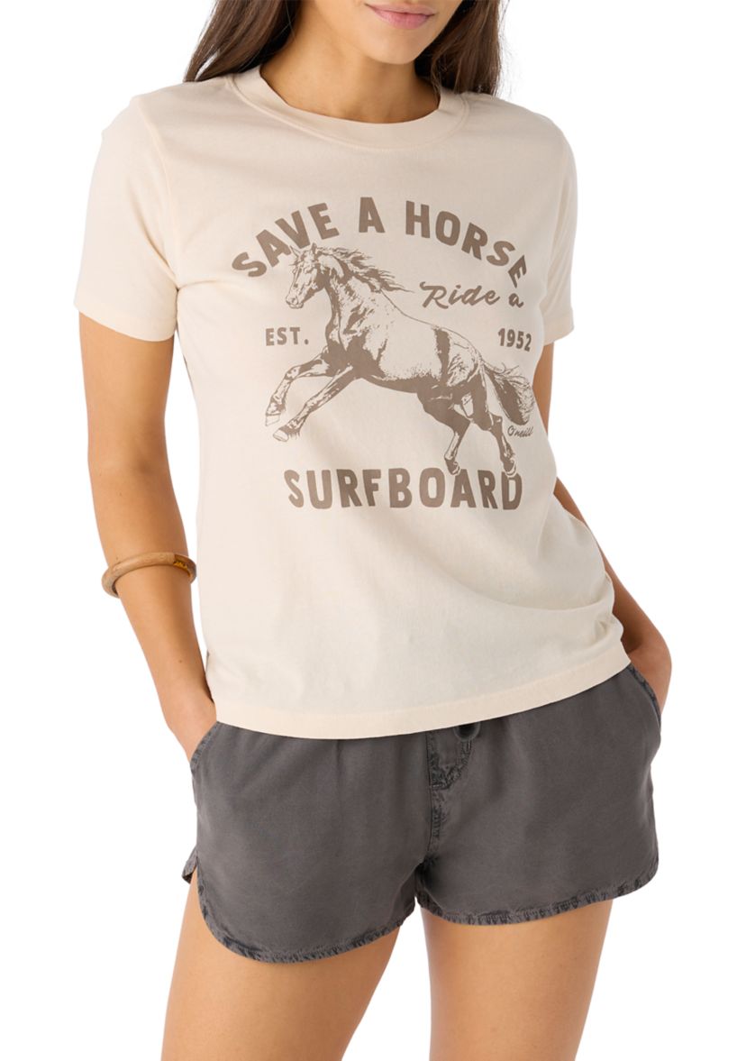 Womens Save a Horse Graphic T-Shirt 