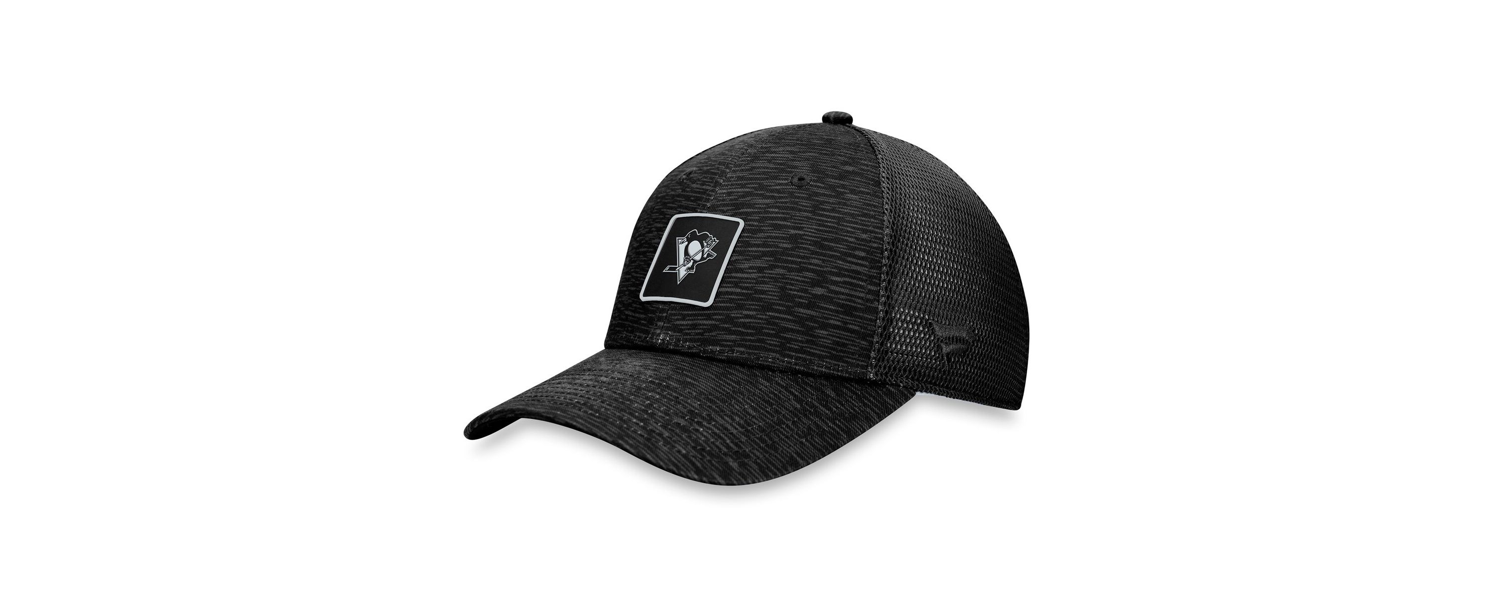 NHL Fanatics Pittsburgh Penguins Authentic Pro Road Trucker Adjustable Hat