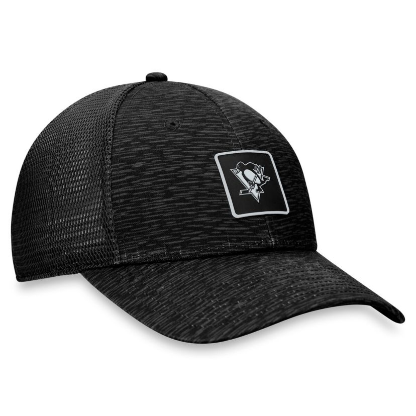 NHL Fanatics Pittsburgh Penguins Authentic Pro Road Trucker Adjustable Hat