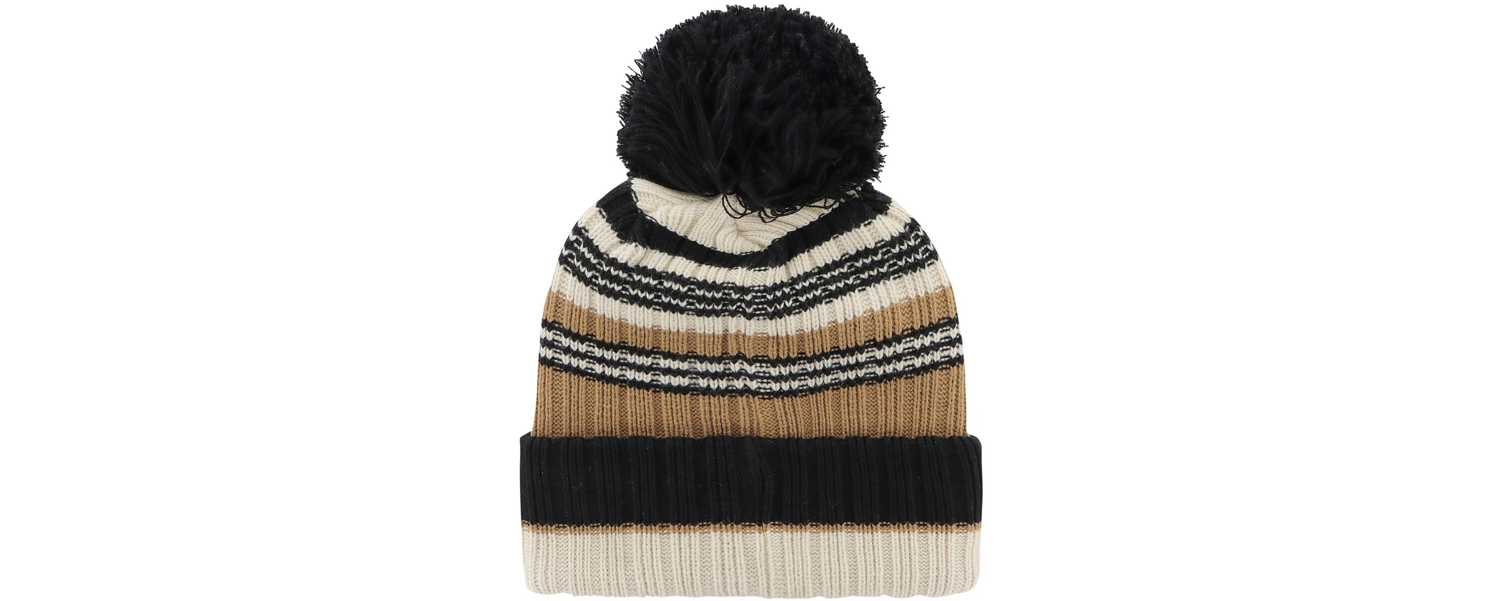 NCAA Auburn Tigers Barista Cuffed Knit Hat with Pom