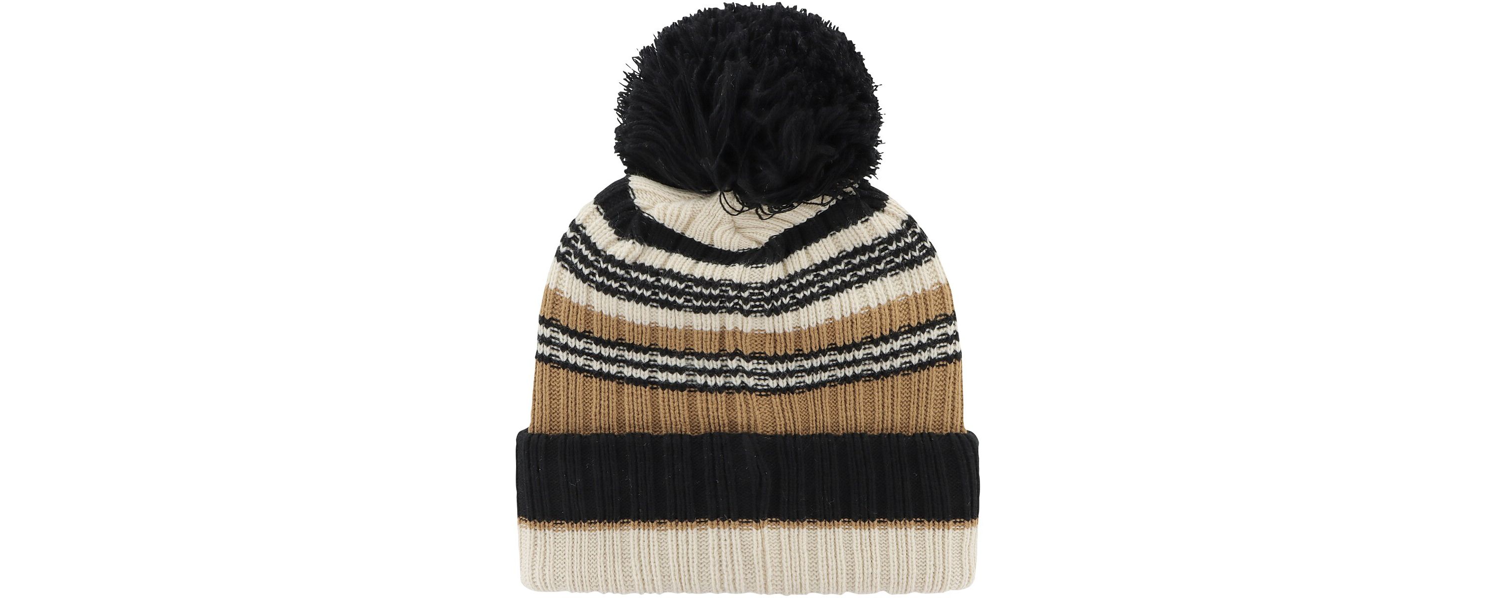 NCAA Ohio State Buckeyes Barista Cuffed Knit Hat with Pom