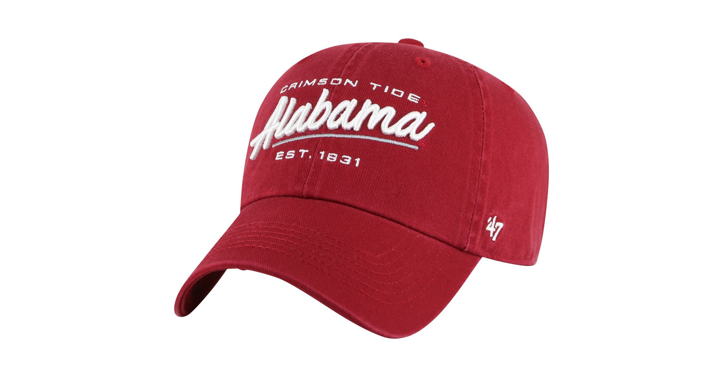 Alabama Crimson Tide NCAA Alabama Tide Sidney Clean Up Adjustable Hat