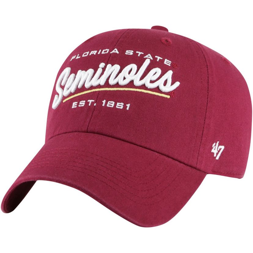 NCAA Florida State Seminoles Sidney Clean Up Adjustable Hat