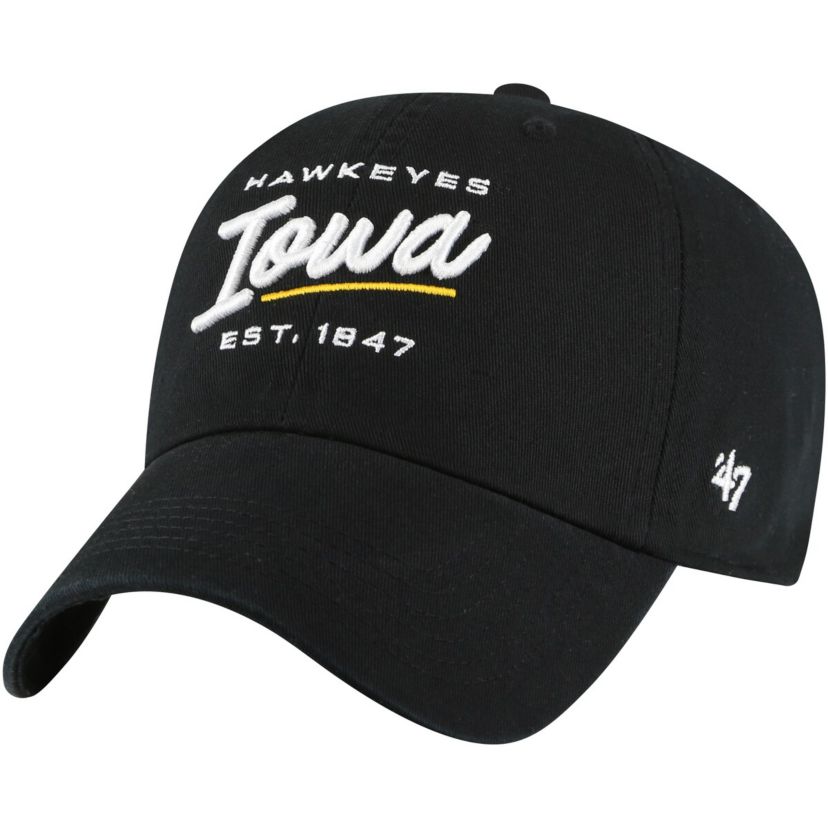 NCAA Iowa Hawkeyes Sidney Clean Up Adjustable Hat