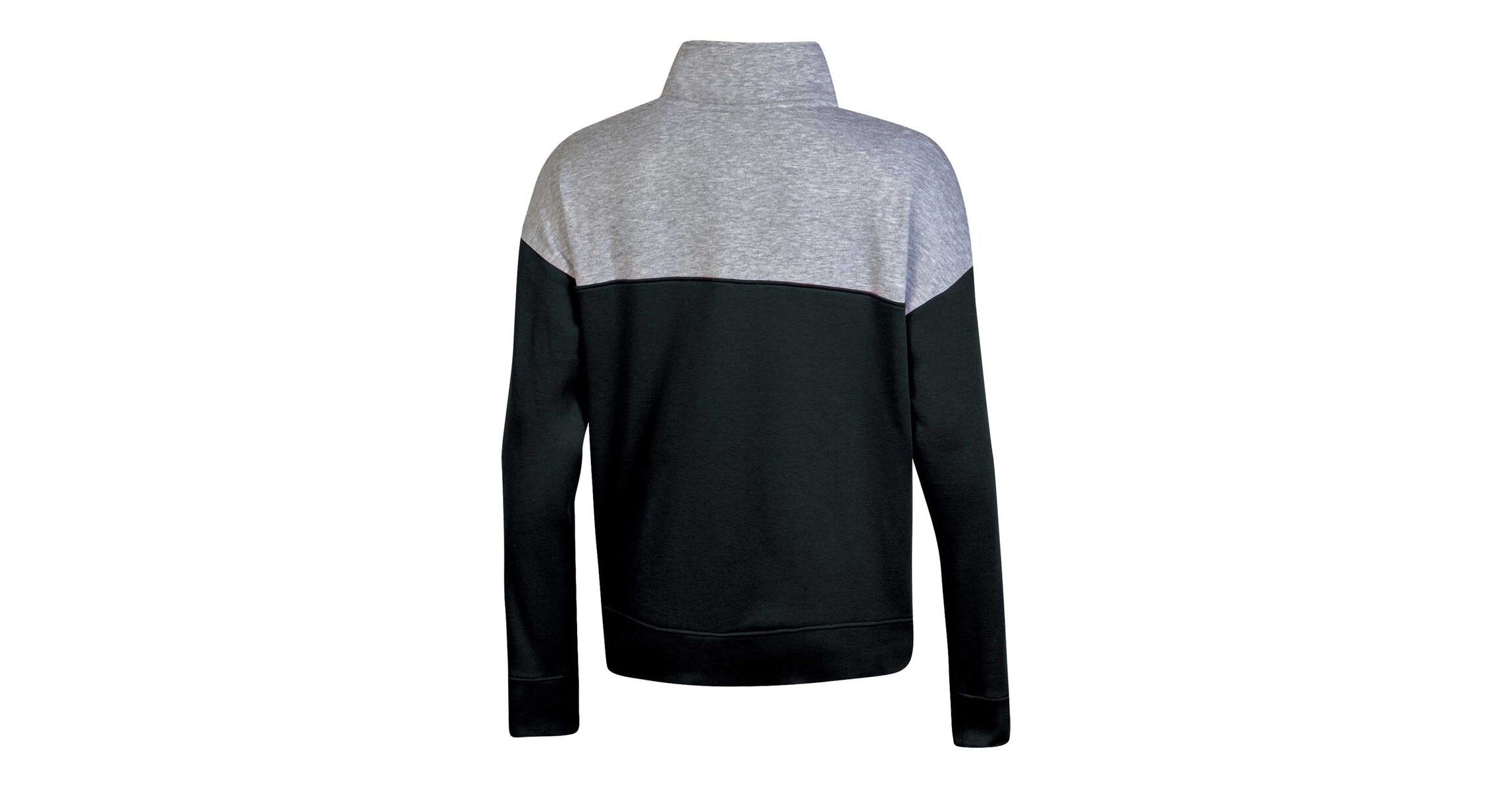 NCAA Wake Forest Demon Deacons Color-Blocked Quarter-Zip Sweatshirt
