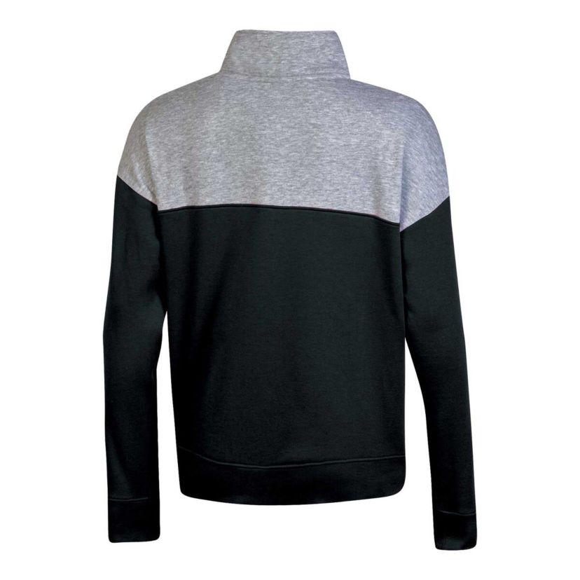NCAA Wake Forest Demon Deacons Color-Blocked Quarter-Zip Sweatshirt