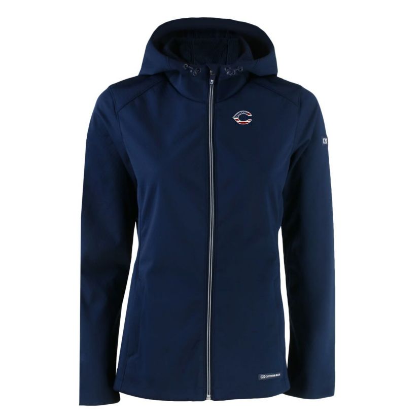 MLB Cincinnati Reds Evoke Eco Softshell Recycled Full-Zip Jacket