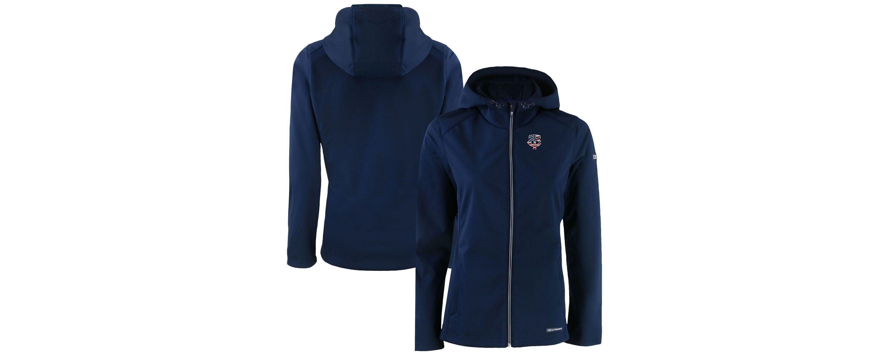 MLB Minnesota Twins Evoke Eco Softshell Recycled Full-Zip Jacket