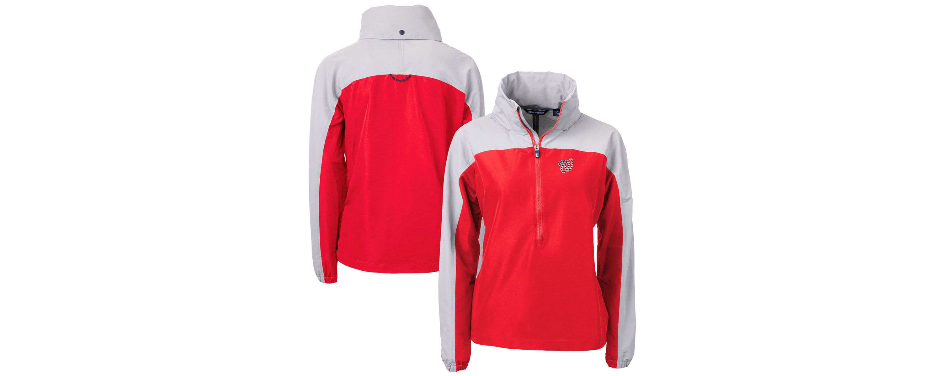 MLB Washington Nationals Charter Eco Recycled Anorak Jacket