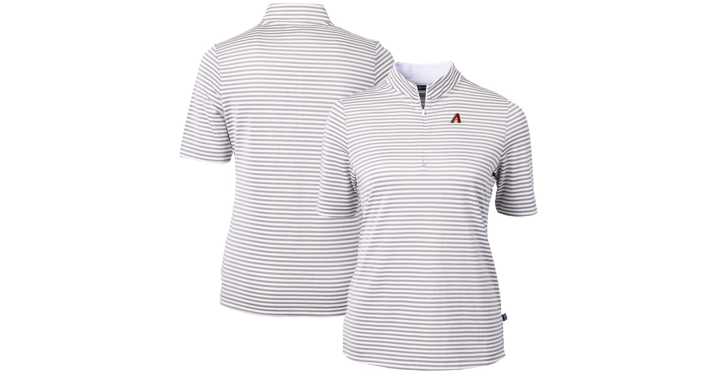 MLB Arizona Diamondbacks Virtue Eco Pique Stripe Top