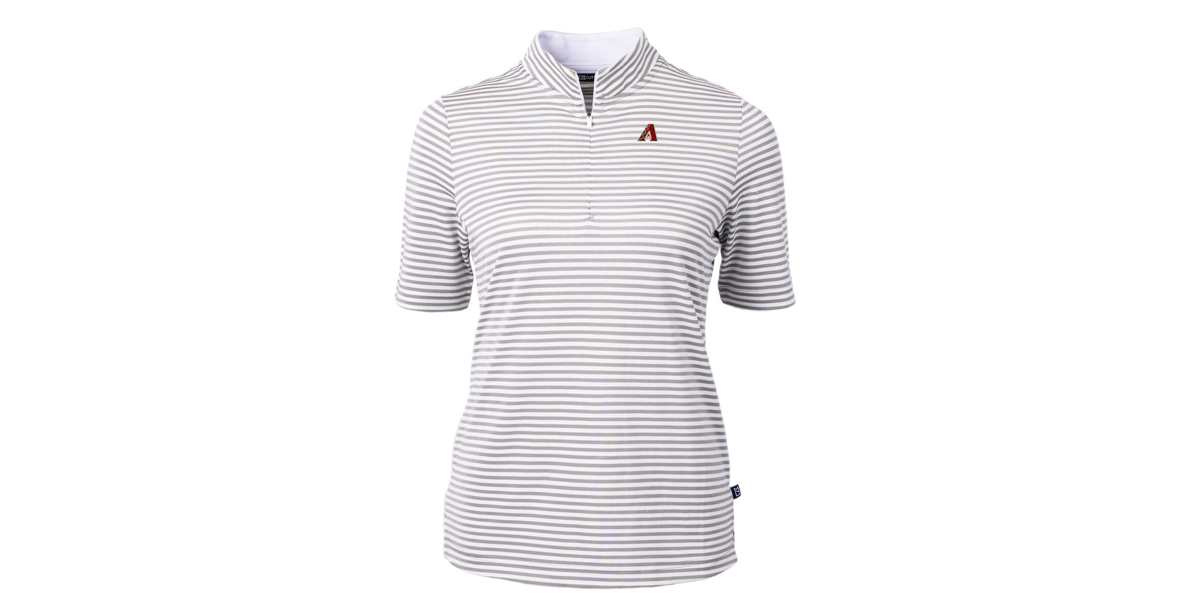 MLB Arizona Diamondbacks Virtue Eco Pique Stripe Top