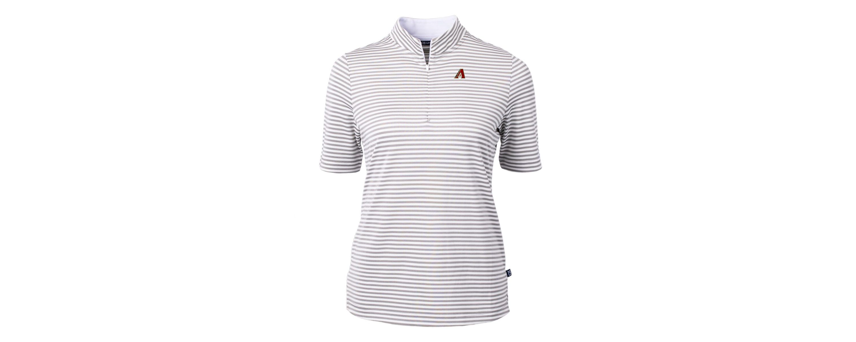 MLB Arizona Diamondbacks Virtue Eco Pique Stripe Top