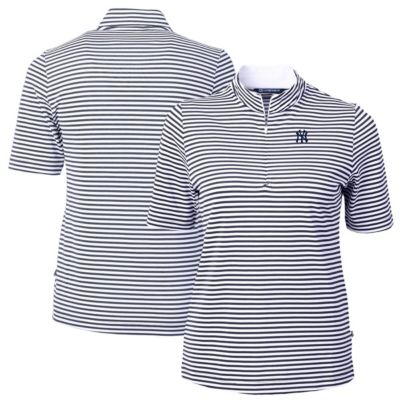 Cutter & Buck MLB New York Yankees Virtue Eco Pique Stripe Top | belk