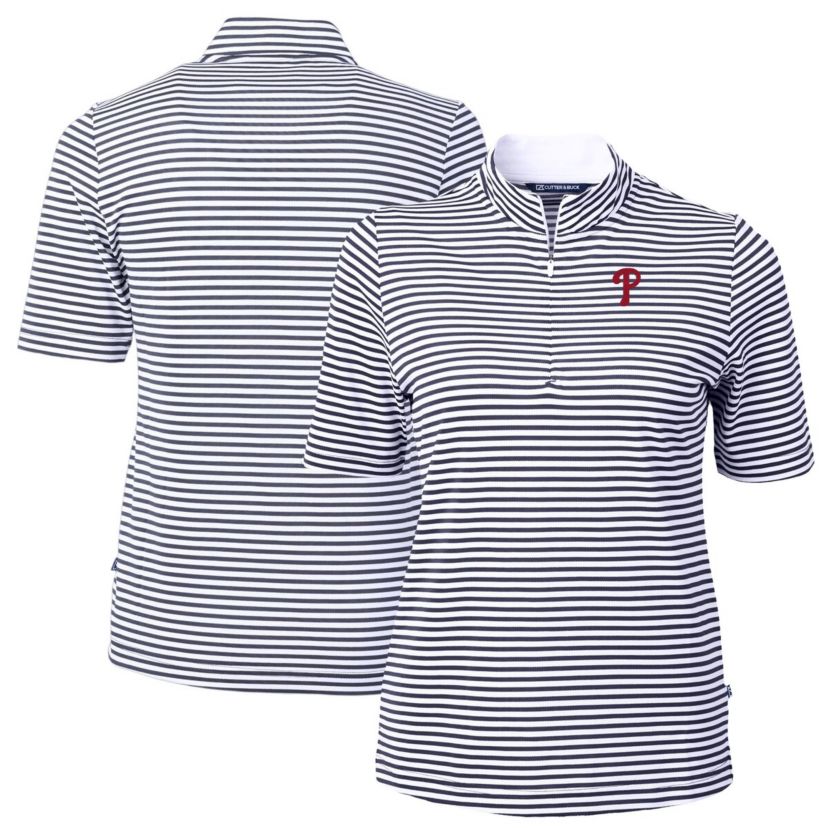 MLB Philadelphia Phillies Virtue Eco Pique Stripe Top