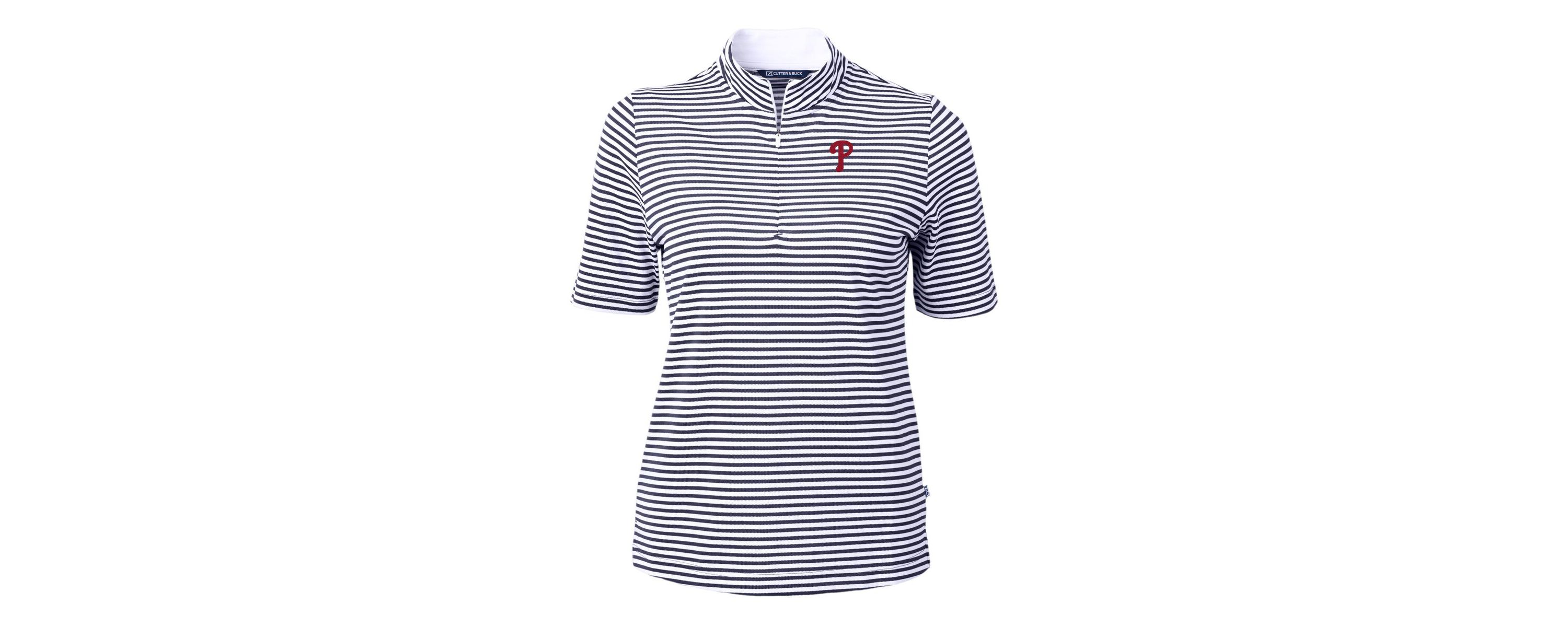 MLB Philadelphia Phillies Virtue Eco Pique Stripe Top