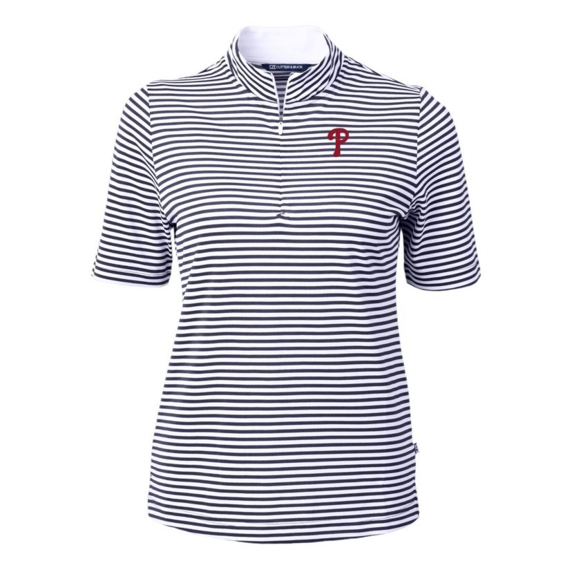 MLB Philadelphia Phillies Virtue Eco Pique Stripe Top