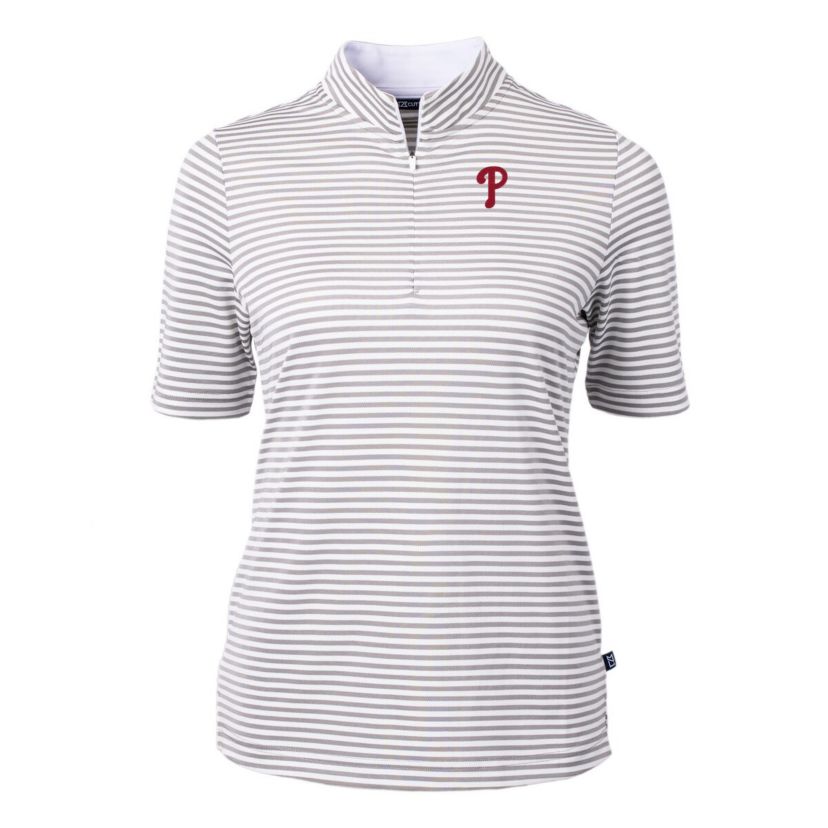 MLB Philadelphia Phillies Virtue Eco Pique Stripe Top