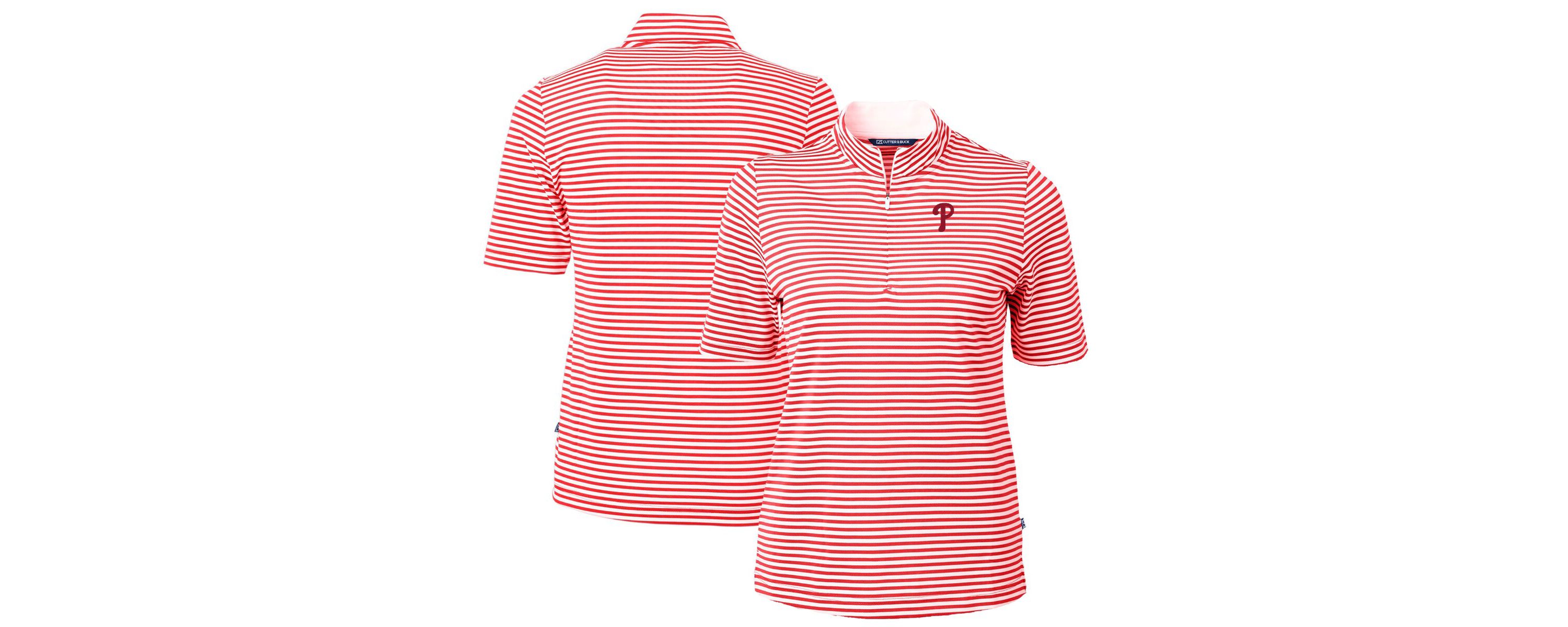 MLB Philadelphia Phillies Virtue Eco Pique Stripe Top