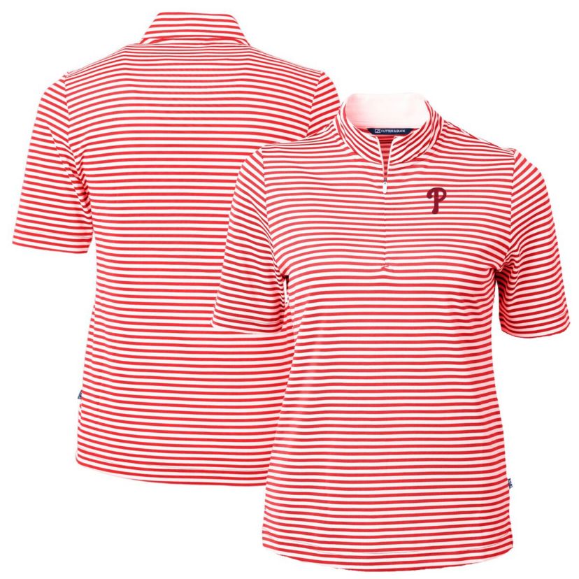 MLB Philadelphia Phillies Virtue Eco Pique Stripe Top