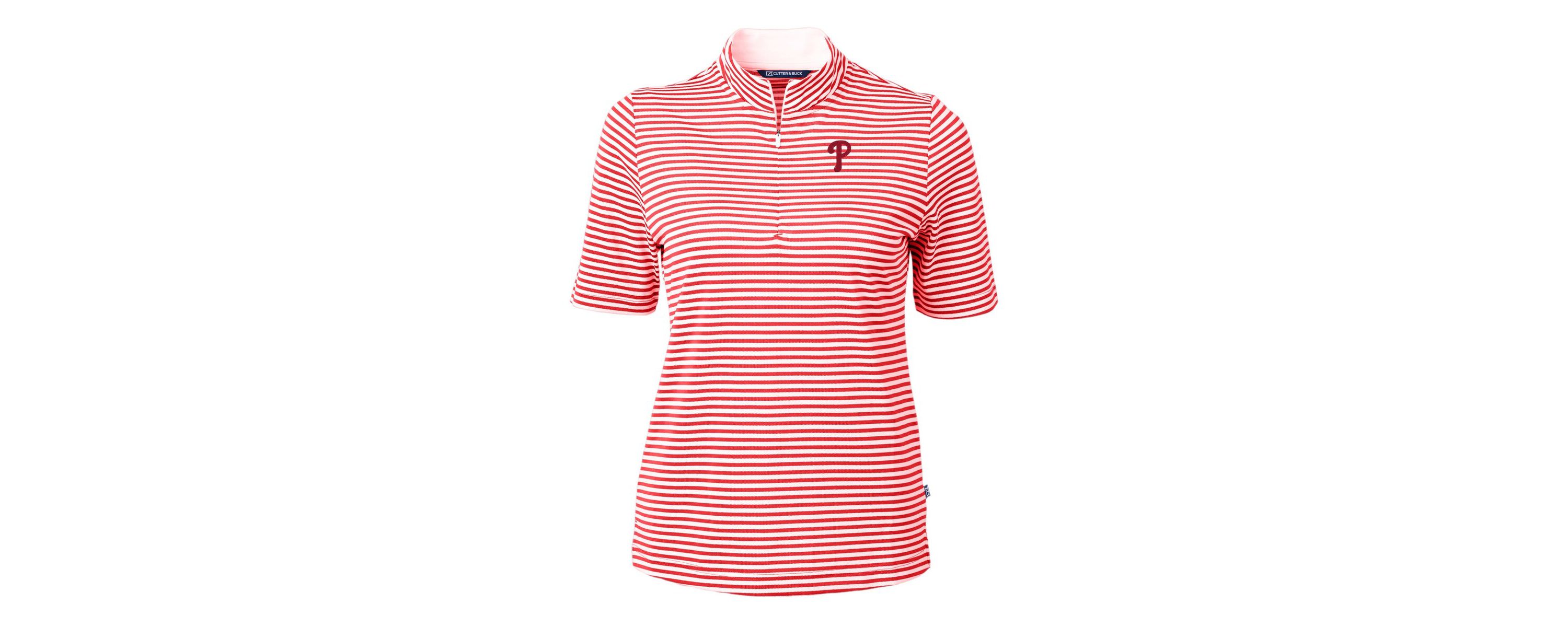 MLB Philadelphia Phillies Virtue Eco Pique Stripe Top