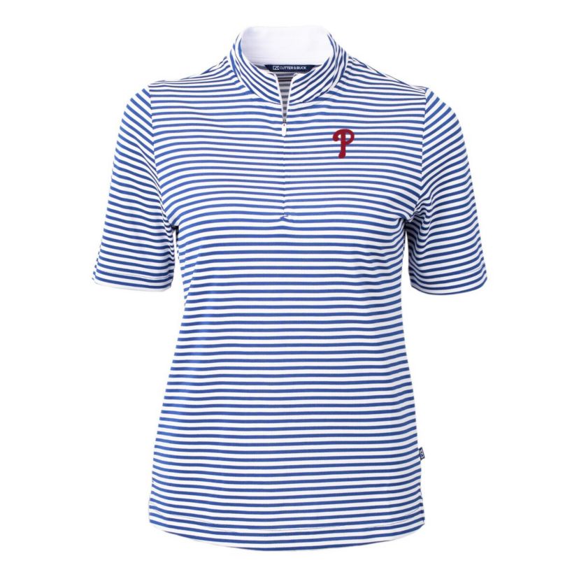 MLB Philadelphia Phillies Virtue Eco Pique Stripe Top