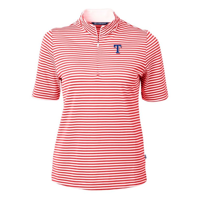 MLB Texas Rangers Virtue Eco Pique Stripe Top