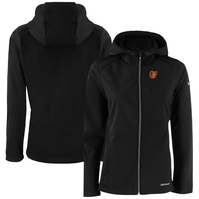 MLB Baltimore Orioles Evoke Eco Softshell Recycled Full-Zip Jacket