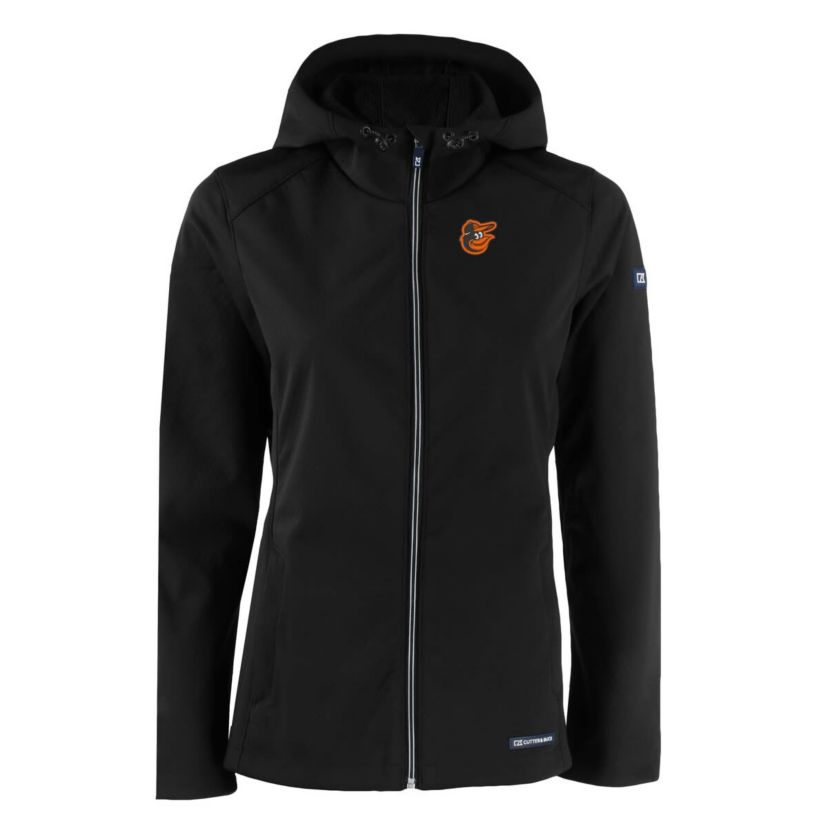 MLB Baltimore Orioles Evoke Eco Softshell Recycled Full-Zip Jacket
