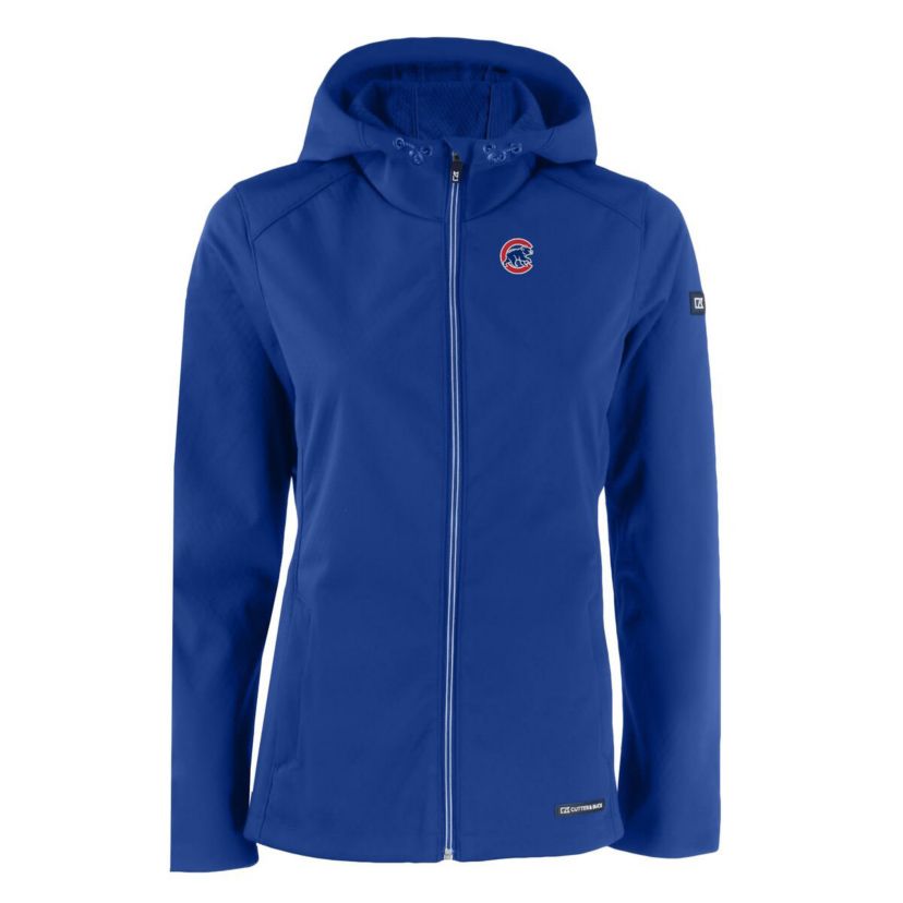 MLB Chicago Cubs Evoke Eco Softshell Recycled Full-Zip Jacket