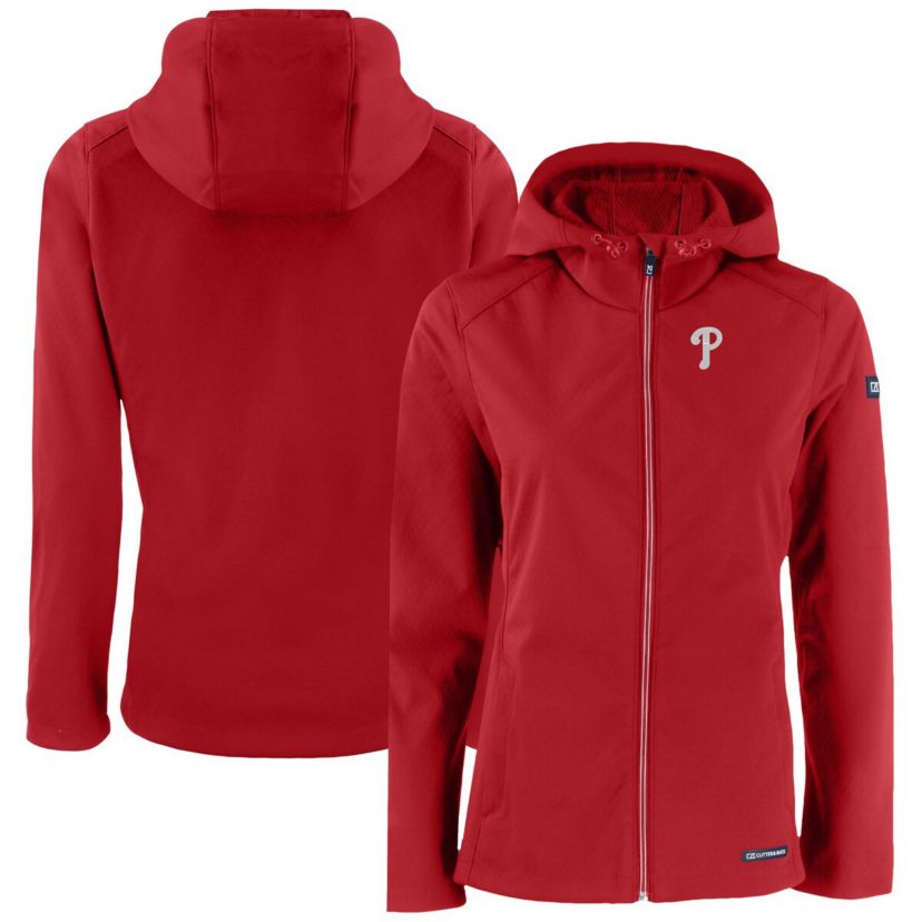 MLB Philadelphia Phillies Evoke Eco Softshell Recycled Full-Zip Jacket