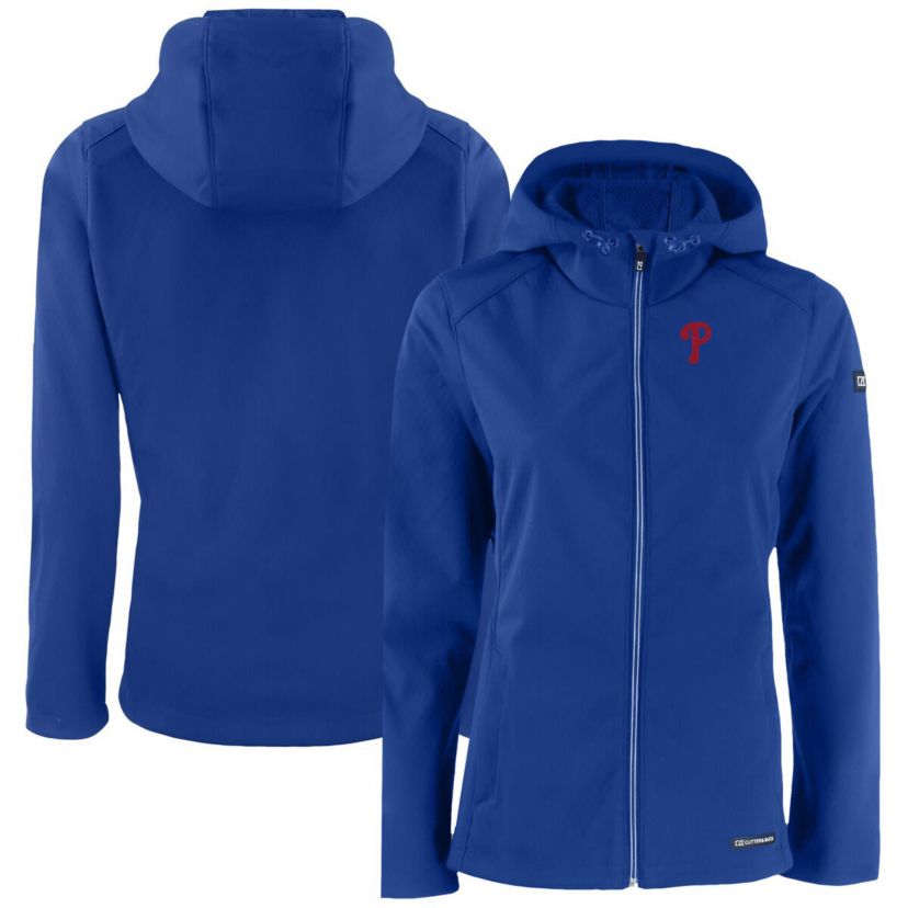 MLB Philadelphia Phillies Evoke Eco Softshell Recycled Full-Zip Jacket