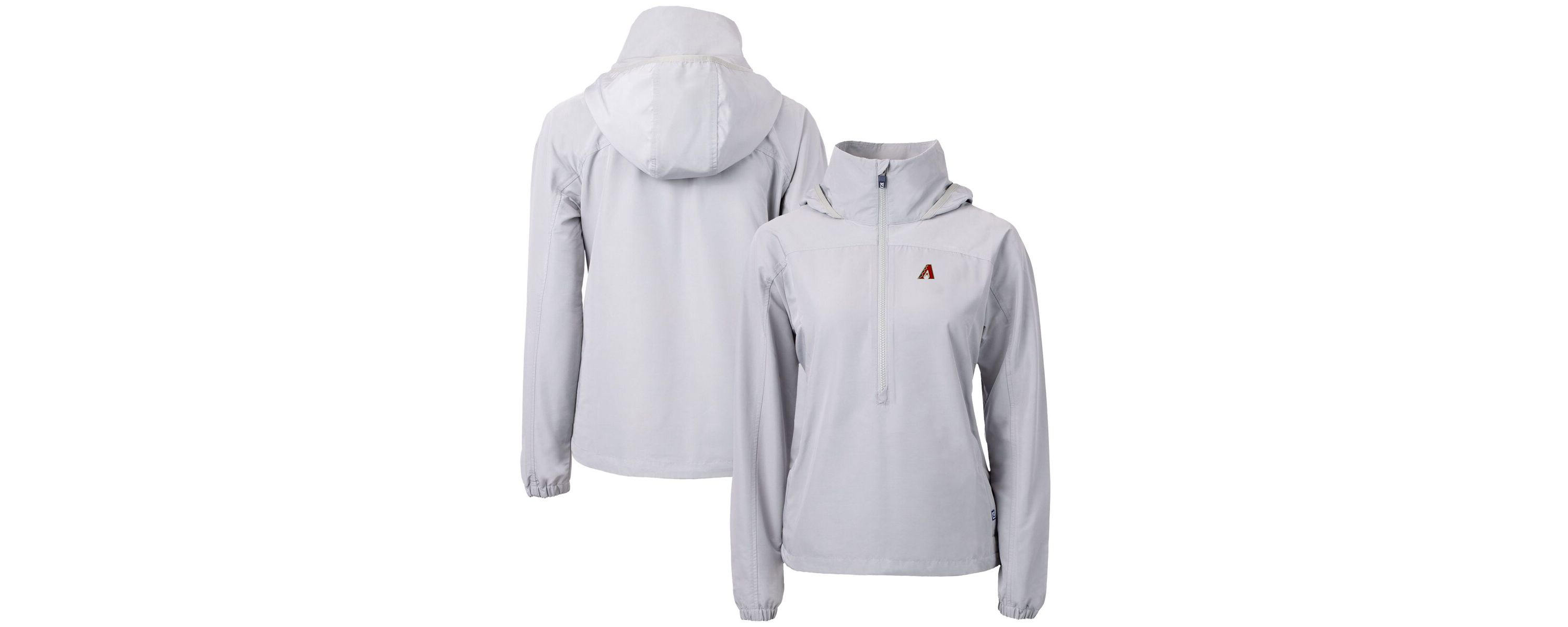 MLB Arizona Diamondbacks Charter Eco Recycled Half-Zip Anorak Jacket