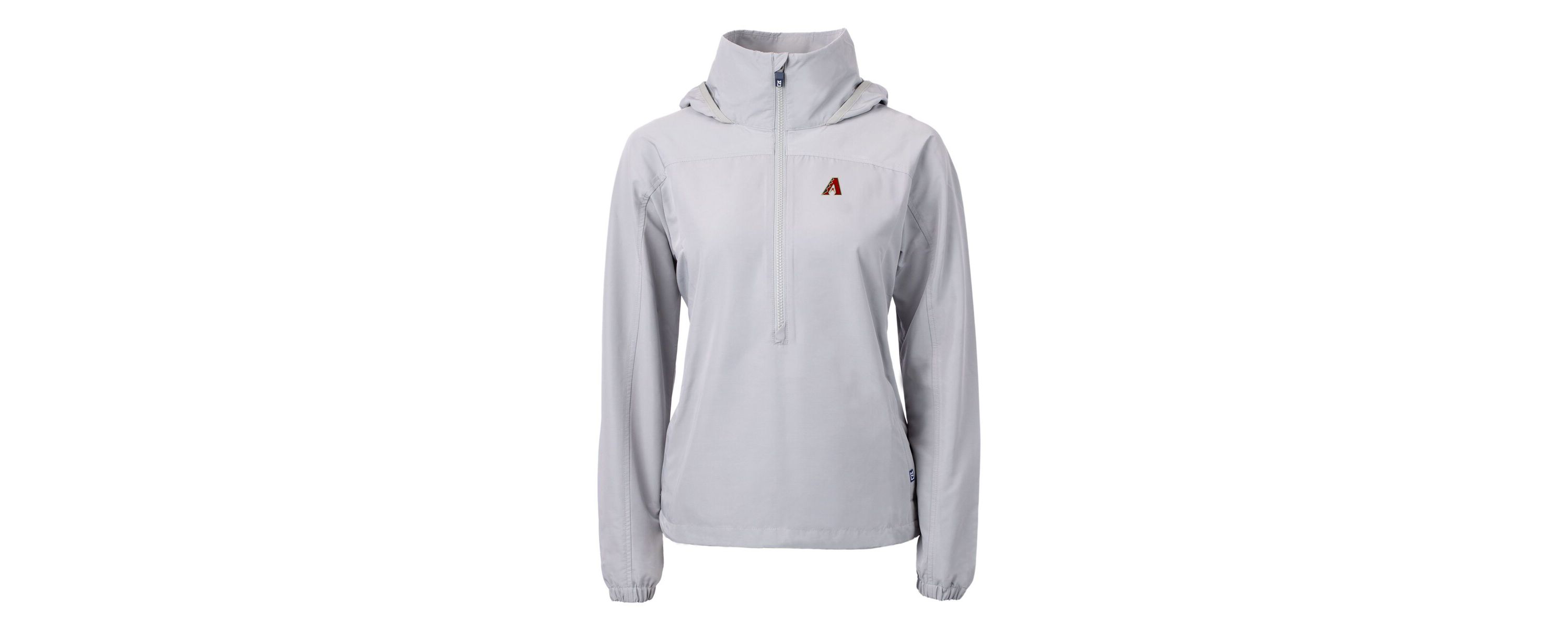 MLB Arizona Diamondbacks Charter Eco Recycled Half-Zip Anorak Jacket