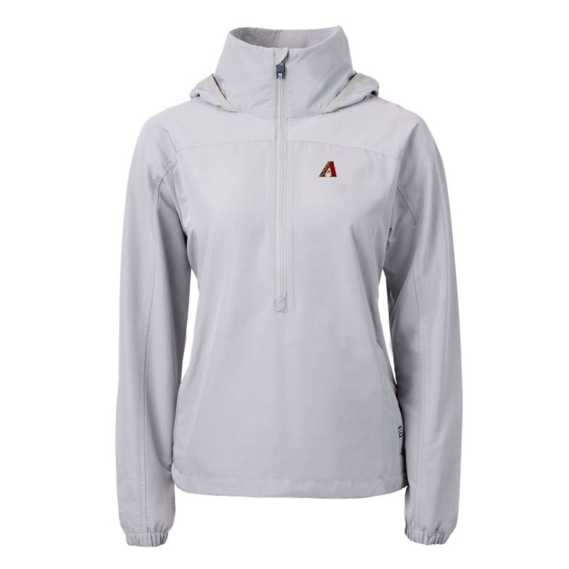 MLB Arizona Diamondbacks Charter Eco Recycled Half-Zip Anorak Jacket