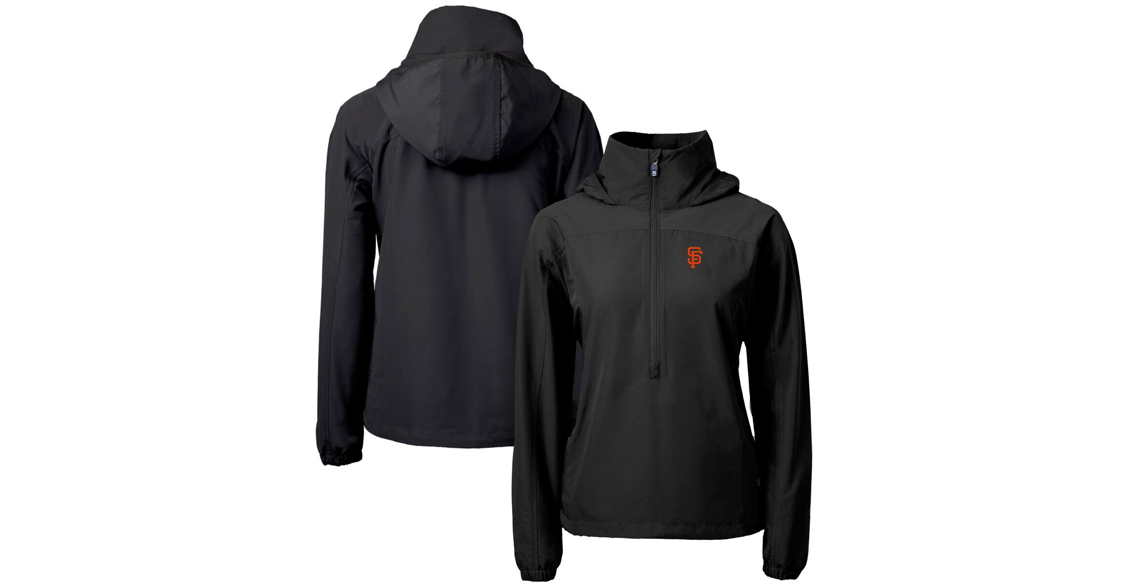 MLB San Francisco Giants Charter Eco Recycled Half-Zip Anorak Jacket