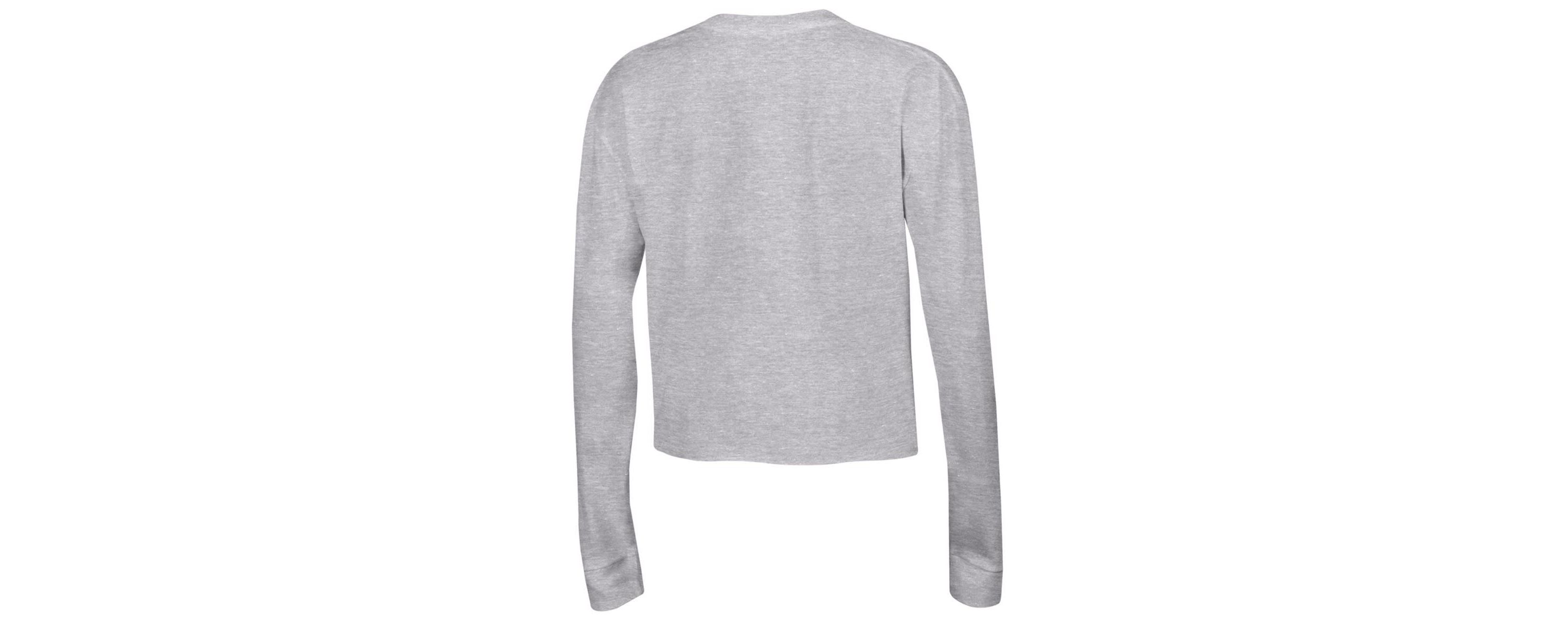 NCAA Georgia Bulldogs Boyfriend Cropped Long Sleeve T-Shirt