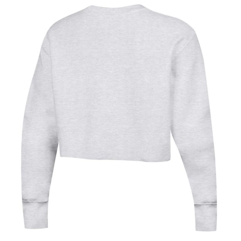 NCAA Michigan Wolverines Reverse Weave Cropped Pullover Sweatshirt