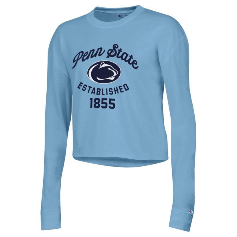 NCAA Penn State Nittany Lions Boyfriend Cropped Long Sleeve T-Shirt