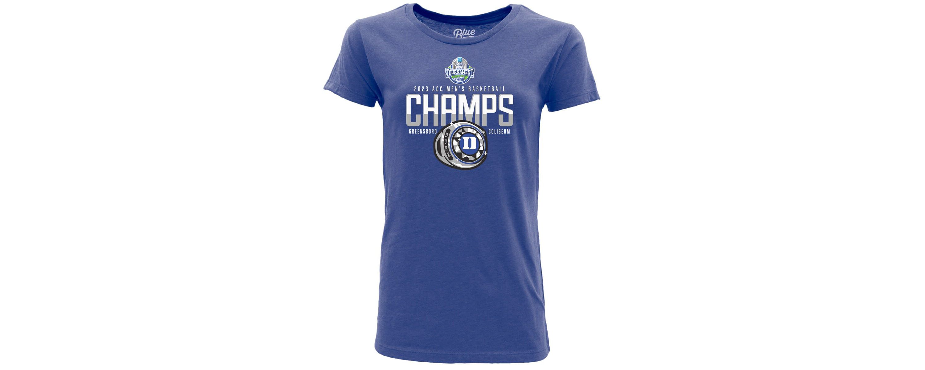 Duke Blue Devils NCAA Duke Devils 2023 ACC Basketball Conference Tournament s Locker Room T-Shirt